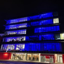 Lichtinstallation Glasbau Lichtinstallation Glasbau